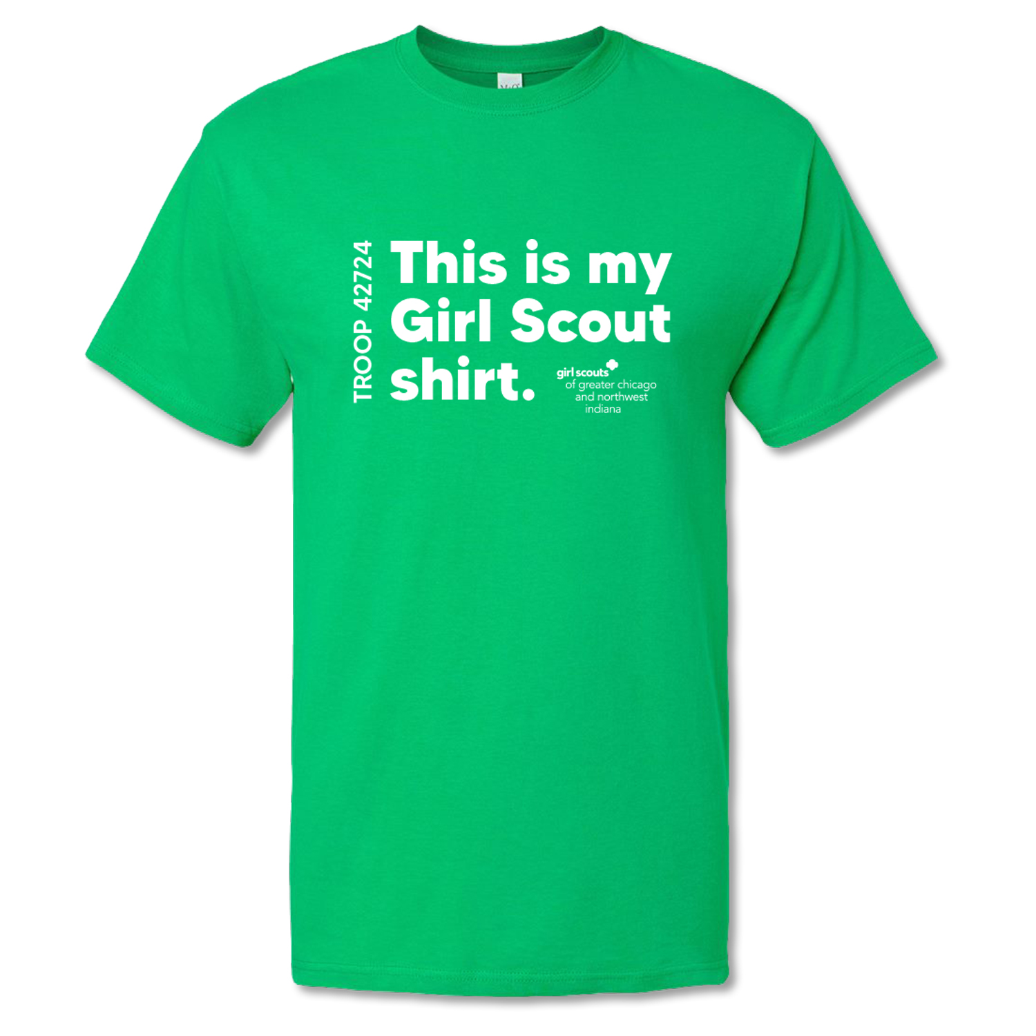 Customized GCNWI Girl Scout T-Shirt - Image 4